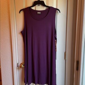 NWT 32 DEGREES VICTORIAN BERRY CASUAL DRESS SZ XXL